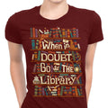 Go to the Library Women's Apparel - Adult & Kids T-Shirts, Sweatshirts & Hoodies apparel design preview 1