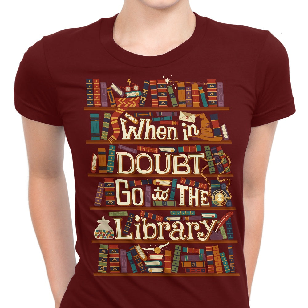 Go to the Library Women's Apparel - Adult & Kids T-Shirts, Sweatshirts & Hoodies apparel design preview 1