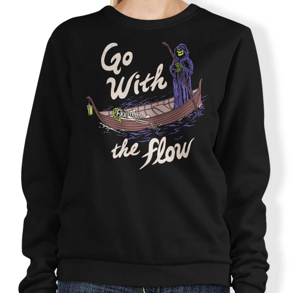 Go With the Flow - Adult & Kids T-Shirts, Sweatshirts & Hoodies apparel design preview 1