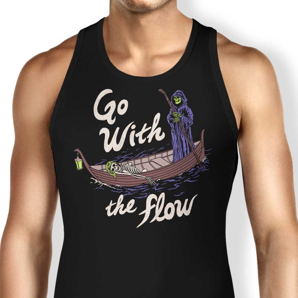 Go With the Flow Tank Top - Adult & Kids T-Shirts, Sweatshirts & Hoodies apparel design preview 1
