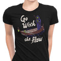 Go With the Flow Women's Apparel - Adult & Kids T-Shirts, Sweatshirts & Hoodies apparel design preview 1