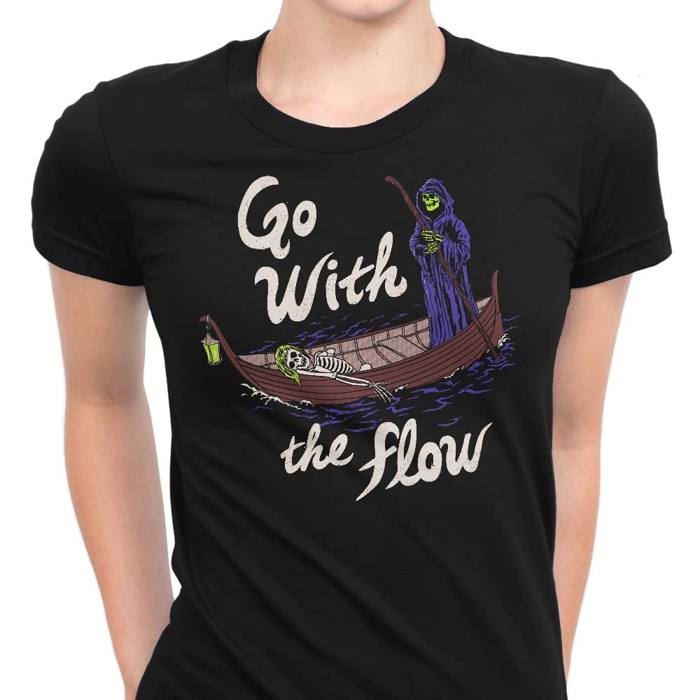 Go With the Flow Women's Apparel - Adult & Kids T-Shirts, Sweatshirts & Hoodies apparel design preview 1