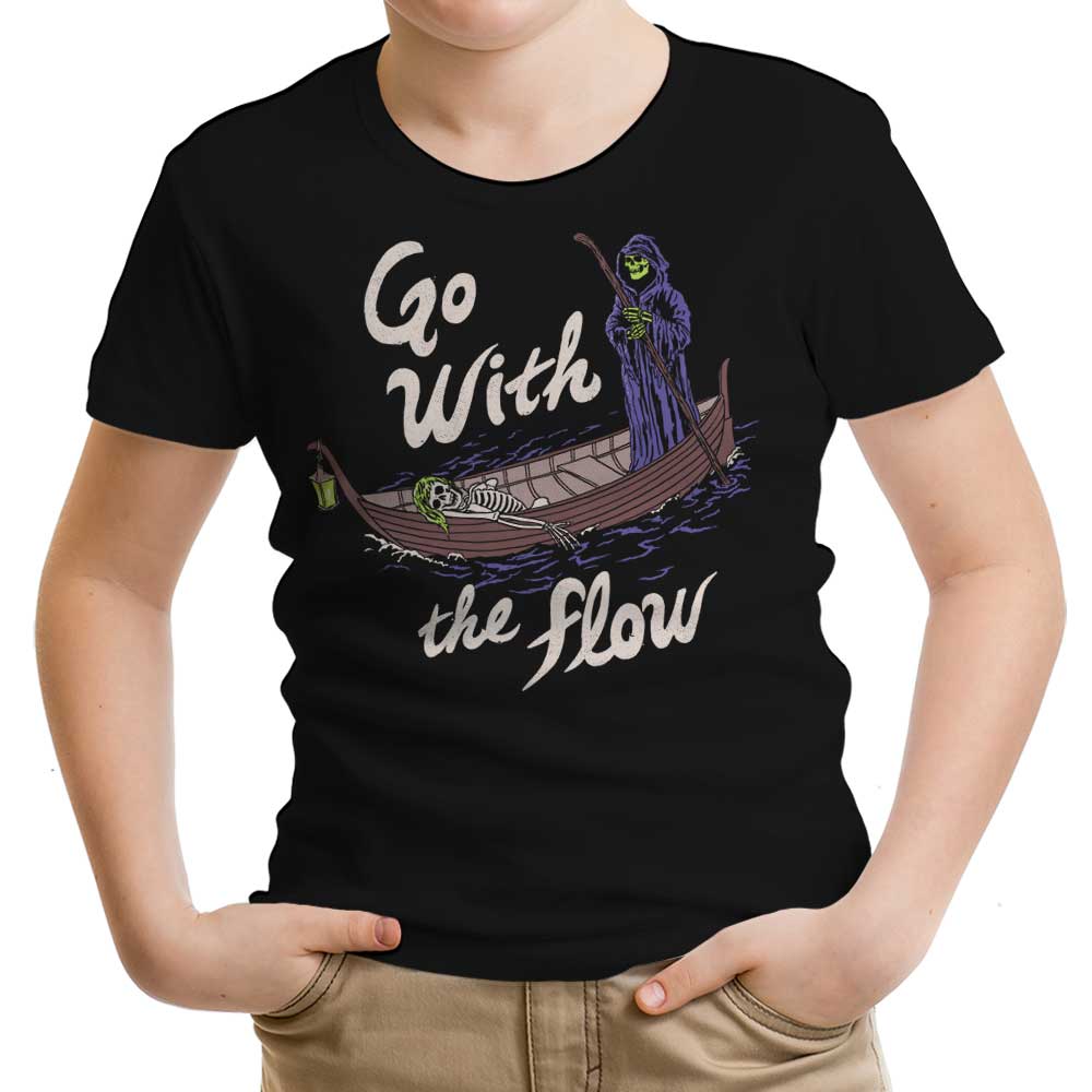 Go With the Flow Youth Apparel - Adult & Kids T-Shirts, Sweatshirts & Hoodies apparel design preview 1