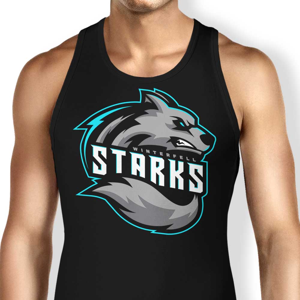 Go Wolves Tank Top - Adult & Kids T-Shirts, Sweatshirts & Hoodies apparel design preview 1