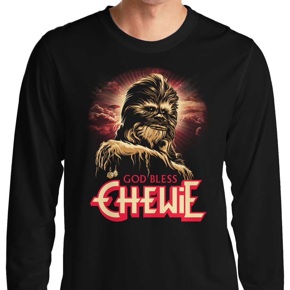 God Bless Chewie - Adult & Kids T-Shirts, Sweatshirts & Hoodies apparel design preview 1