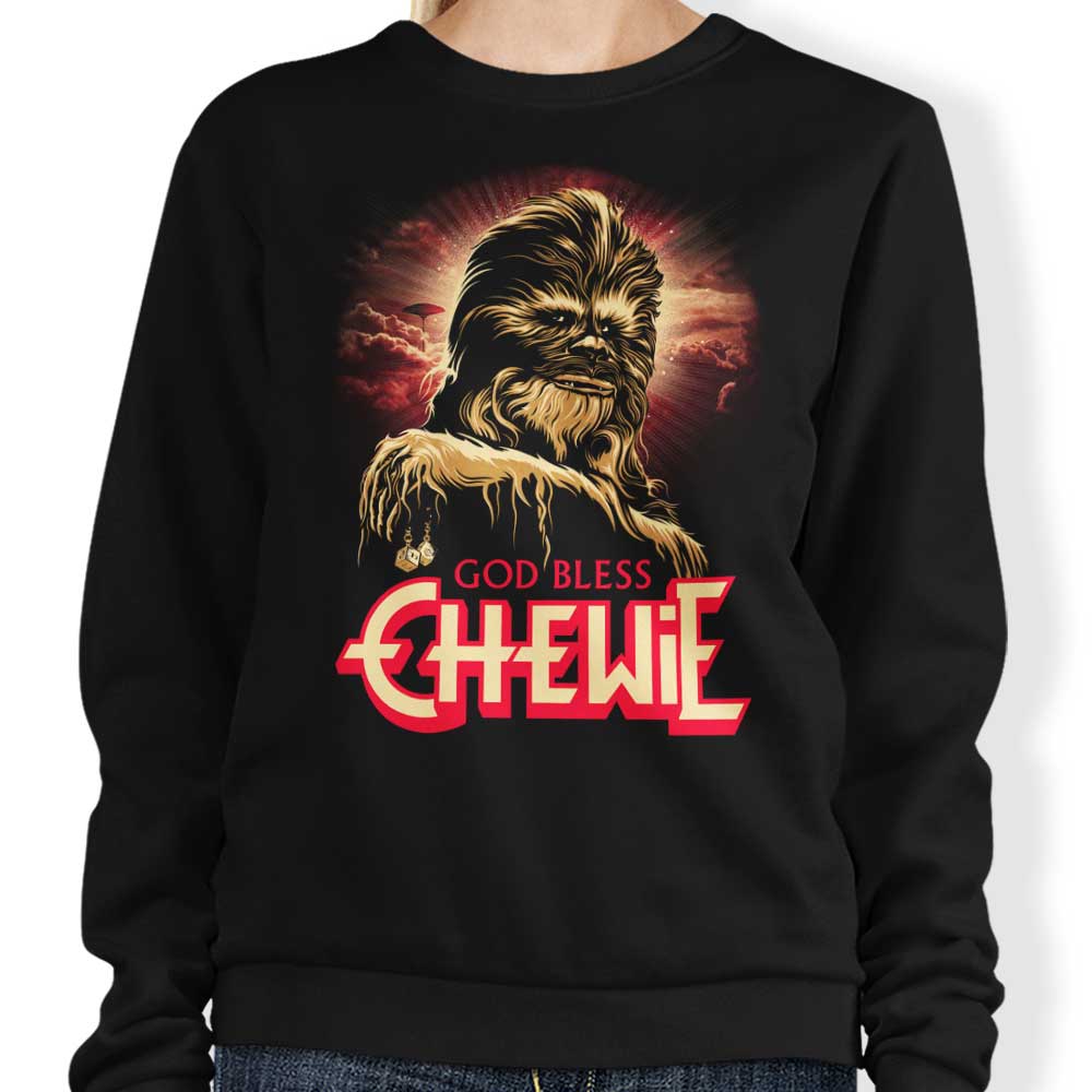 God Bless Chewie - Adult & Kids T-Shirts, Sweatshirts & Hoodies apparel design preview 1