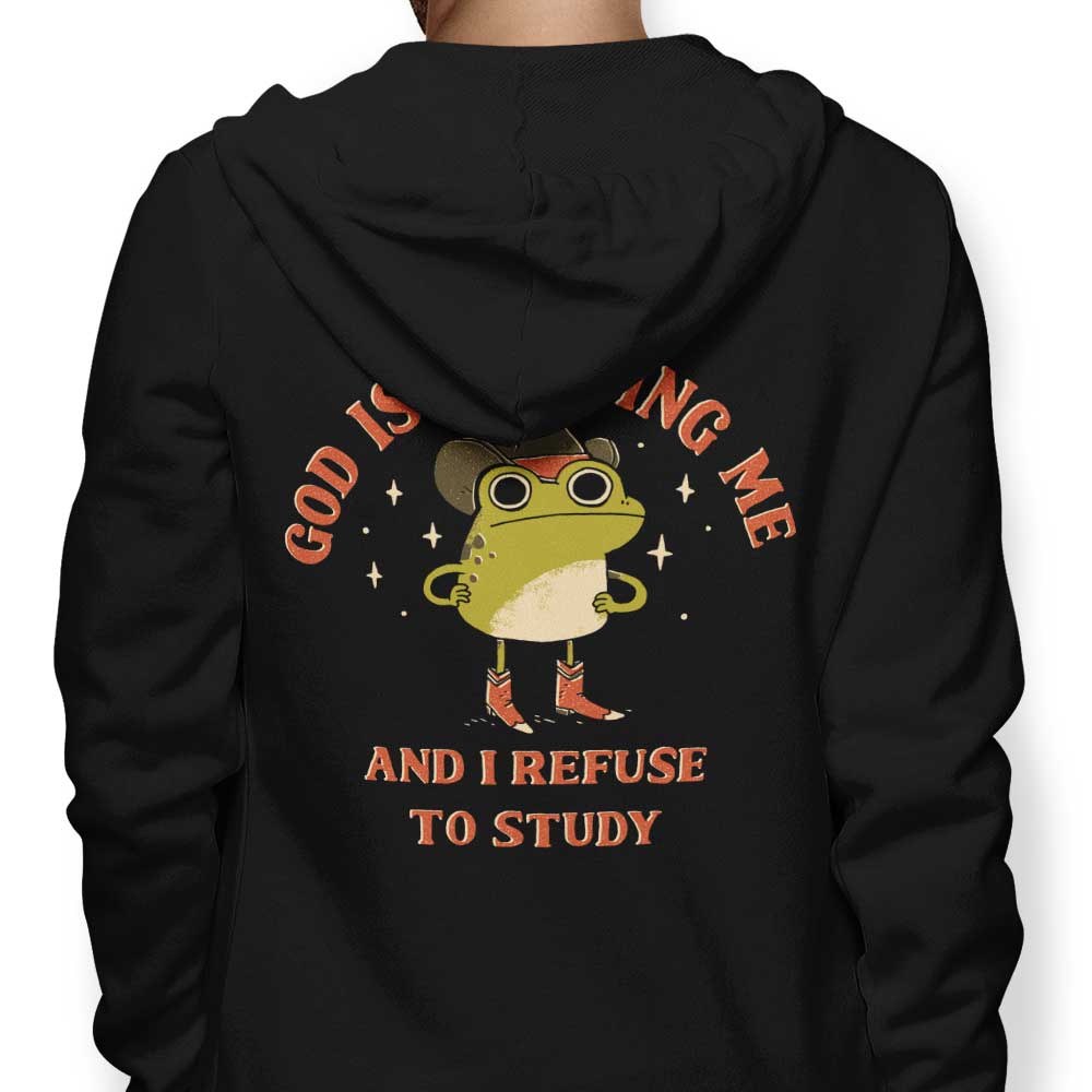 God is Testing Me - Adult & Kids T-Shirts, Sweatshirts & Hoodies apparel design preview 1