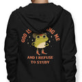God is Testing Me - Adult & Kids T-Shirts, Sweatshirts & Hoodies apparel design preview 1