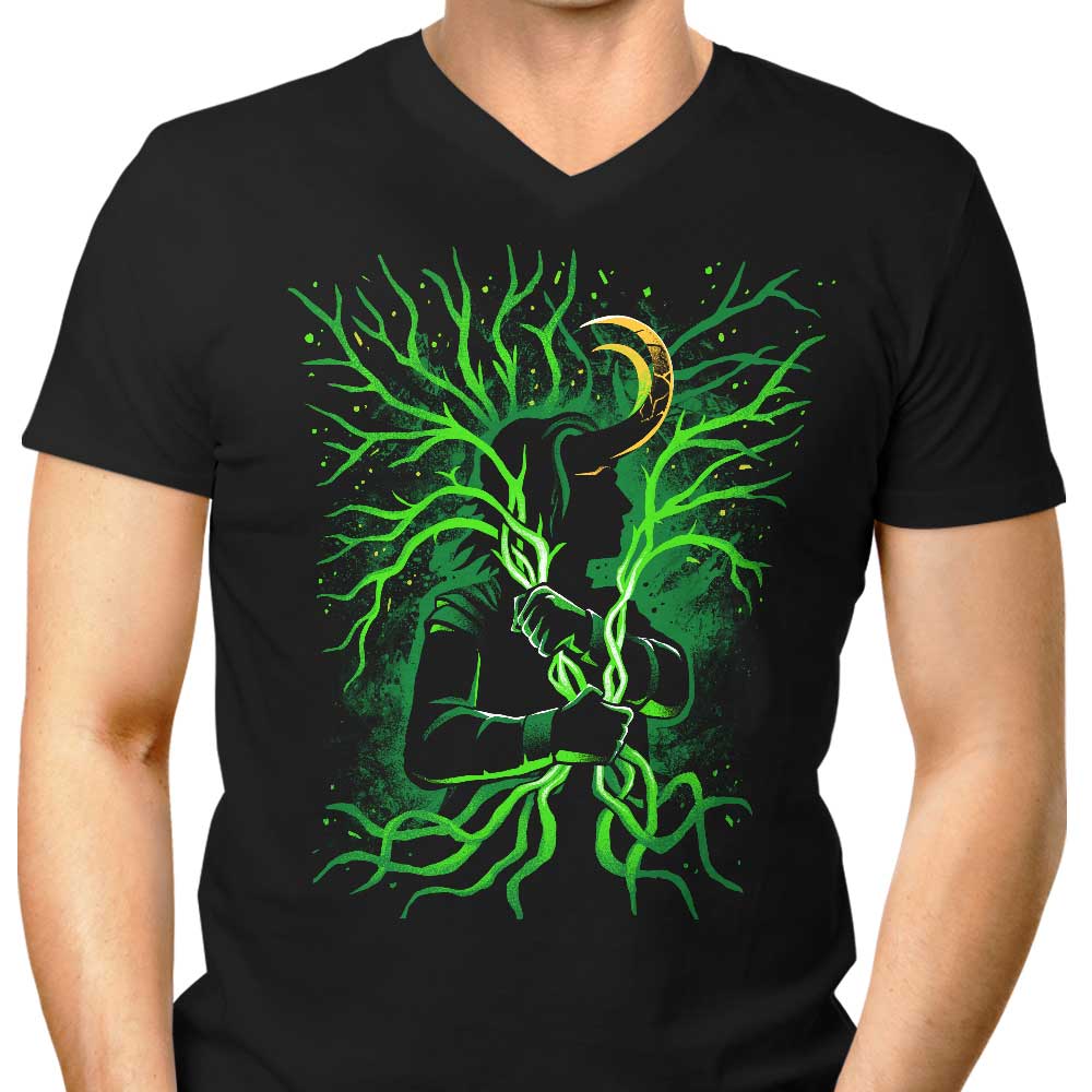 God of Stories Men's V-Neck - Adult & Kids T-Shirts, Sweatshirts & Hoodies apparel design preview 1