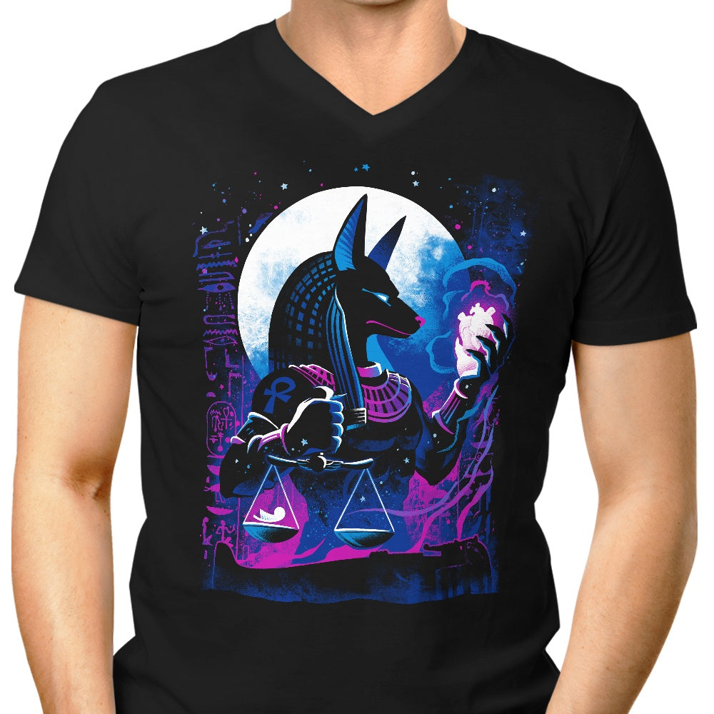 God of the Dead Men's V-Neck - Adult & Kids T-Shirts, Sweatshirts & Hoodies apparel design preview 1