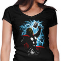 God of Thunder Women's V-Neck - Adult & Kids T-Shirts, Sweatshirts & Hoodies apparel design preview 1