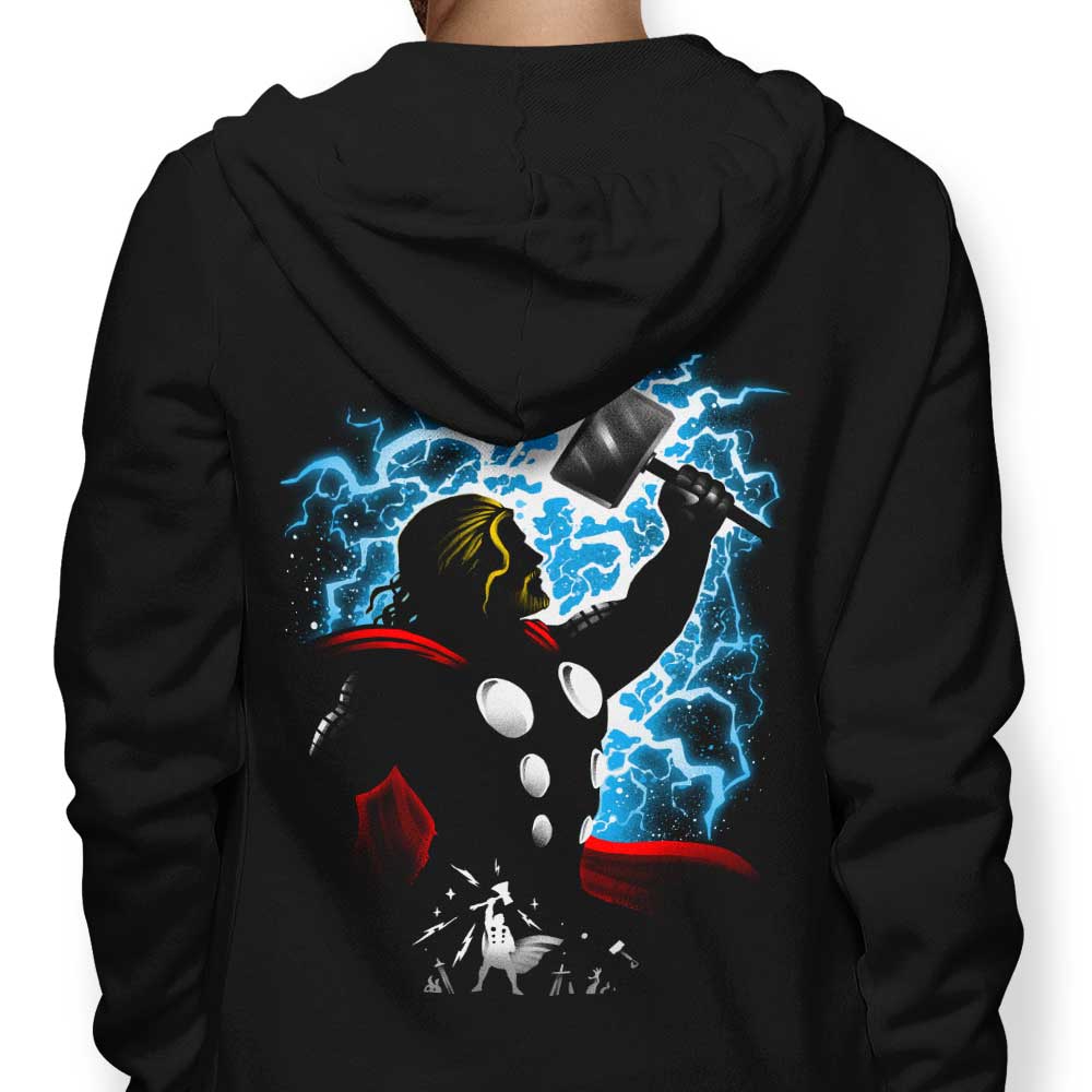 God of Thunder - Adult & Kids T-Shirts, Sweatshirts & Hoodies apparel design preview 1