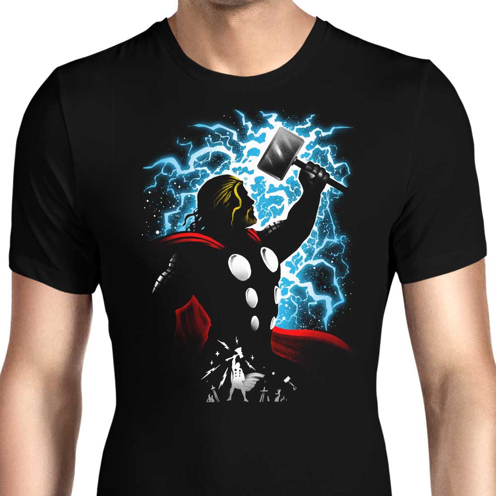 God of Thunder Men's Apparel - Adult & Kids T-Shirts, Sweatshirts & Hoodies apparel design preview 1
