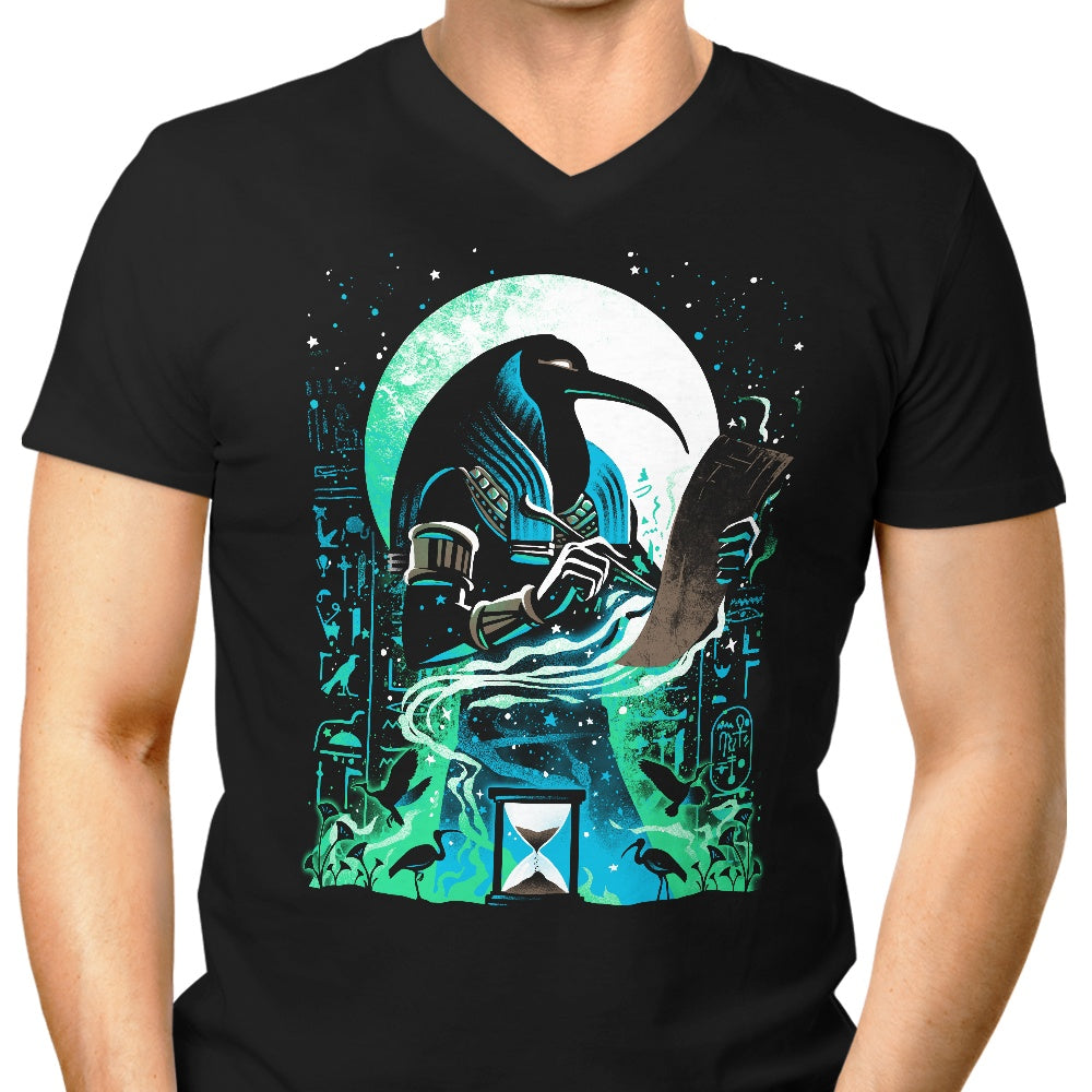 God of Writing and Knowledge Men's V-Neck - Adult & Kids T-Shirts, Sweatshirts & Hoodies apparel design preview 1