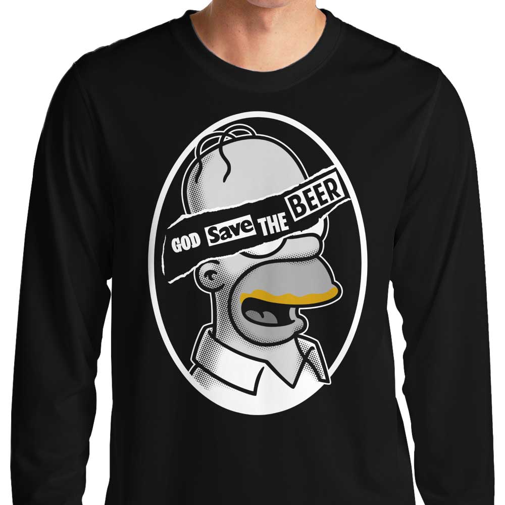 God Save the Beer - Adult & Kids T-Shirts, Sweatshirts & Hoodies apparel design preview 1
