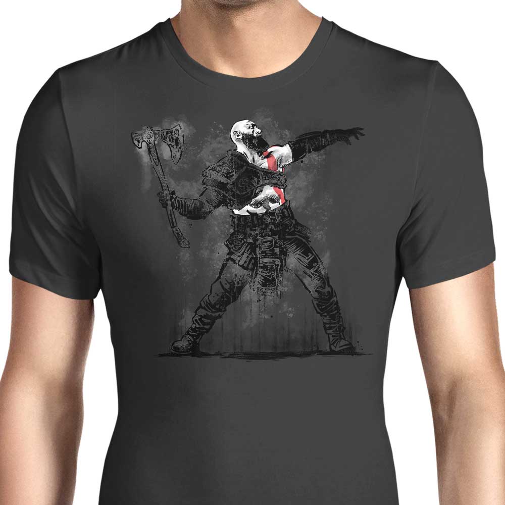 God Throwing Axe Men's Apparel - Adult & Kids T-Shirts, Sweatshirts & Hoodies apparel design preview 1