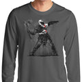 God Throwing Axe - Adult & Kids T-Shirts, Sweatshirts & Hoodies apparel design preview 1
