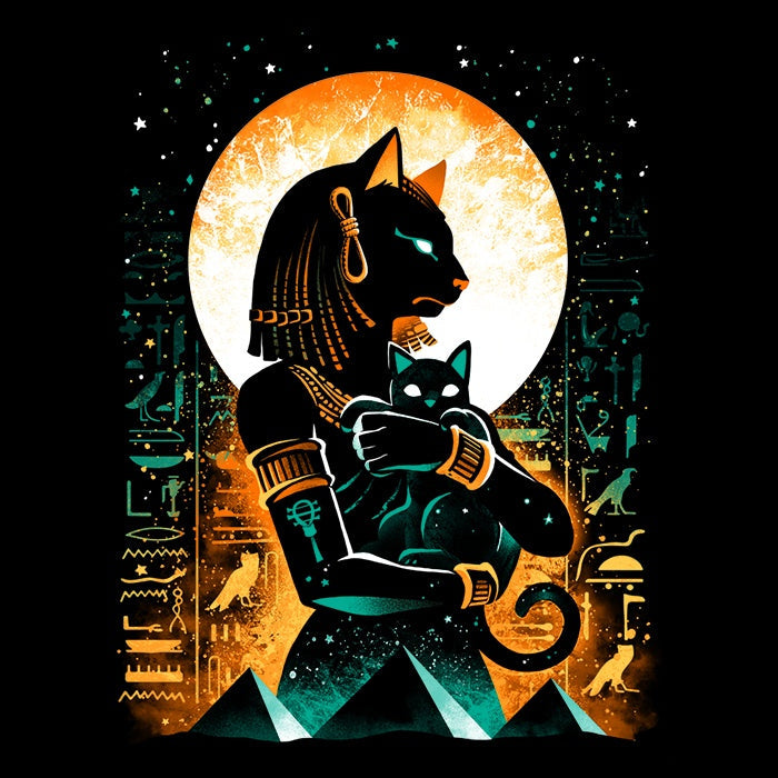Goddess of Cats Women's V-Neck - Adult & Kids T-Shirts, Sweatshirts & Hoodies apparel design preview 2