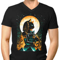 Goddess of Cats Men's V-Neck - Adult & Kids T-Shirts, Sweatshirts & Hoodies apparel design preview 1
