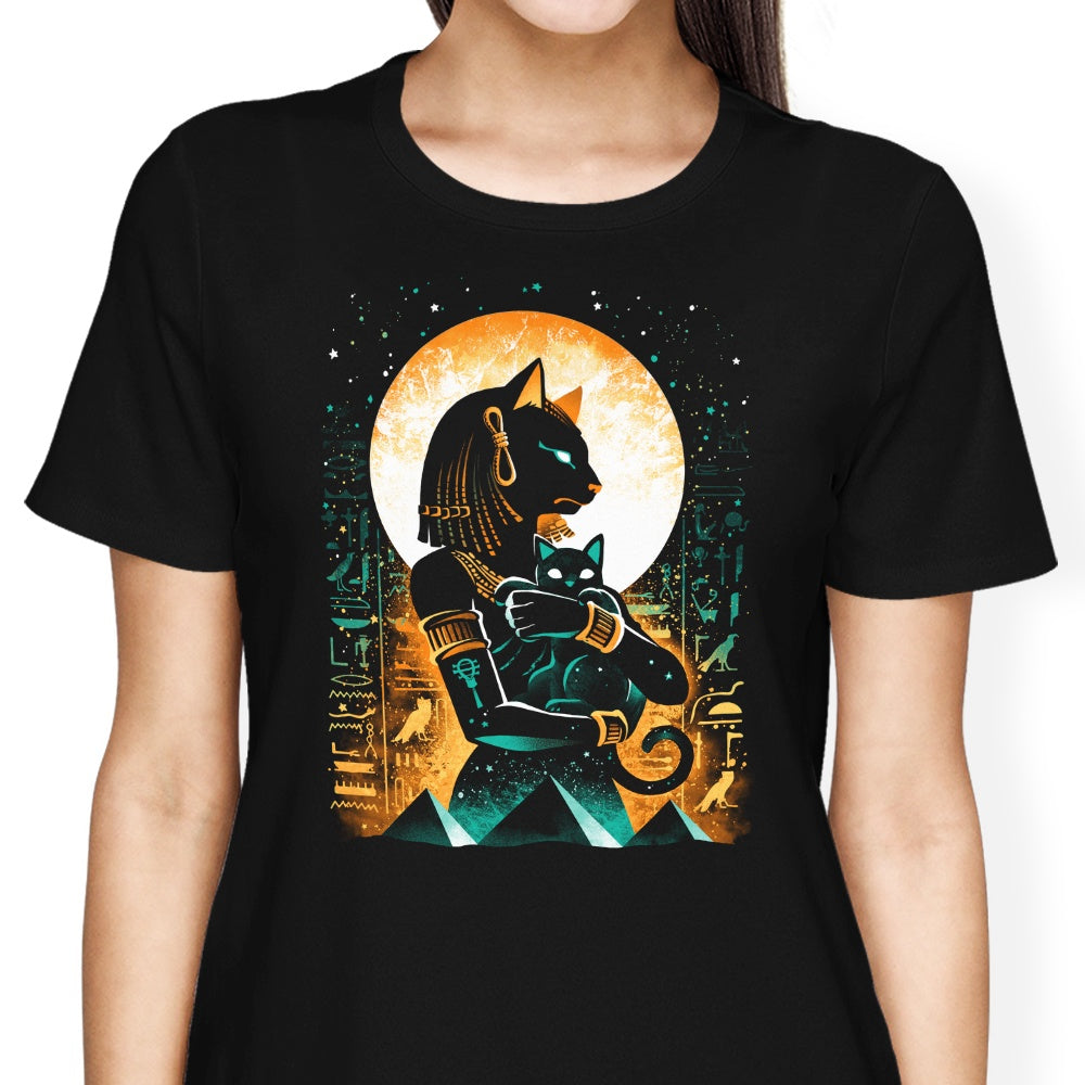 Goddess of Cats Women's Apparel - Adult & Kids T-Shirts, Sweatshirts & Hoodies apparel design preview 1