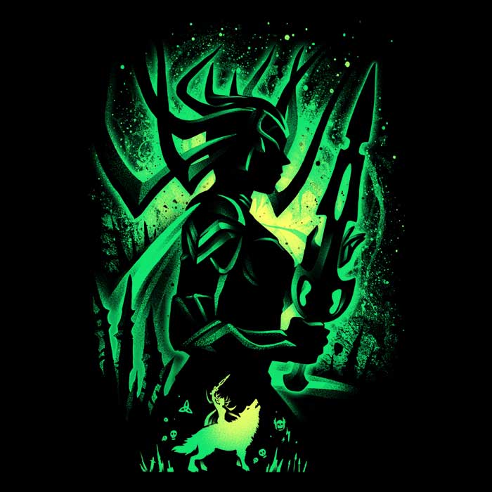 Goddess of Death Men's Apparel - Adult & Kids T-Shirts, Sweatshirts & Hoodies apparel design preview 2