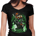 Goddess of Hunting Women's V-Neck - Adult & Kids T-Shirts, Sweatshirts & Hoodies apparel design preview 1