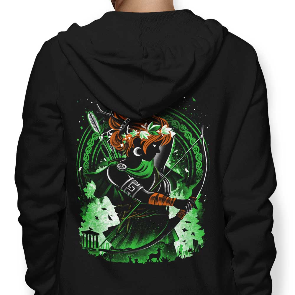 Goddess of Hunting - Adult & Kids T-Shirts, Sweatshirts & Hoodies apparel design preview 1