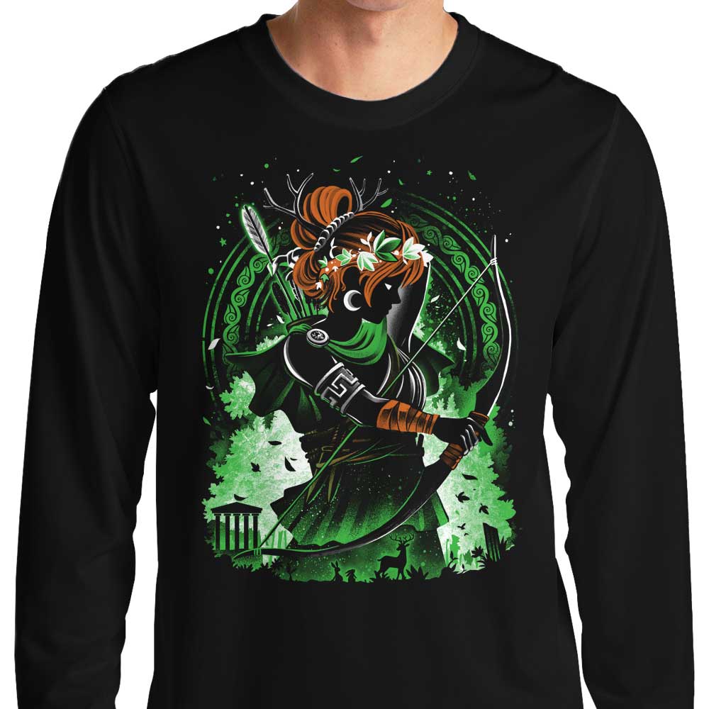 Goddess of Hunting - Adult & Kids T-Shirts, Sweatshirts & Hoodies apparel design preview 1