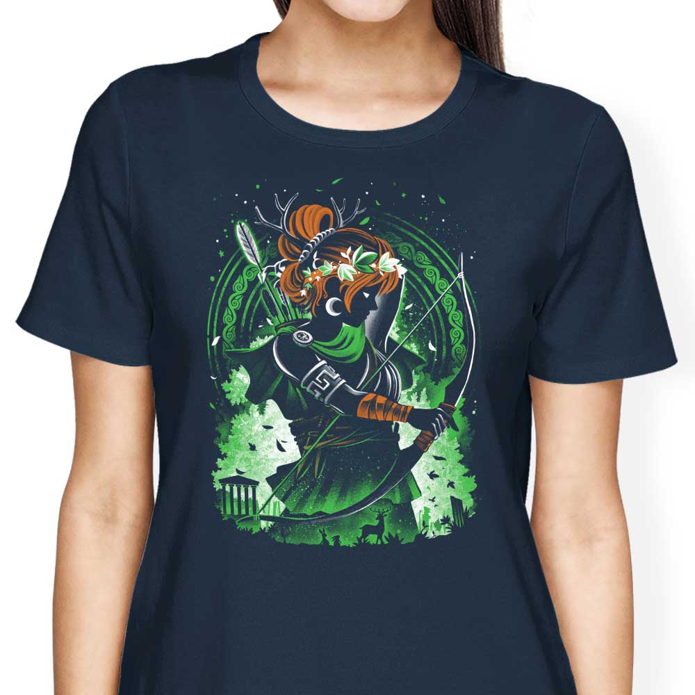 Goddess of Hunting Women's Apparel - Adult & Kids T-Shirts, Sweatshirts & Hoodies apparel design preview 2
