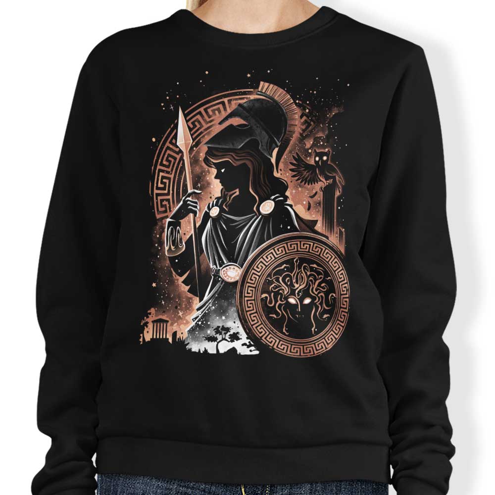 Goddess of Wisdom, Arts, and War - Adult & Kids T-Shirts, Sweatshirts & Hoodies apparel design preview 1