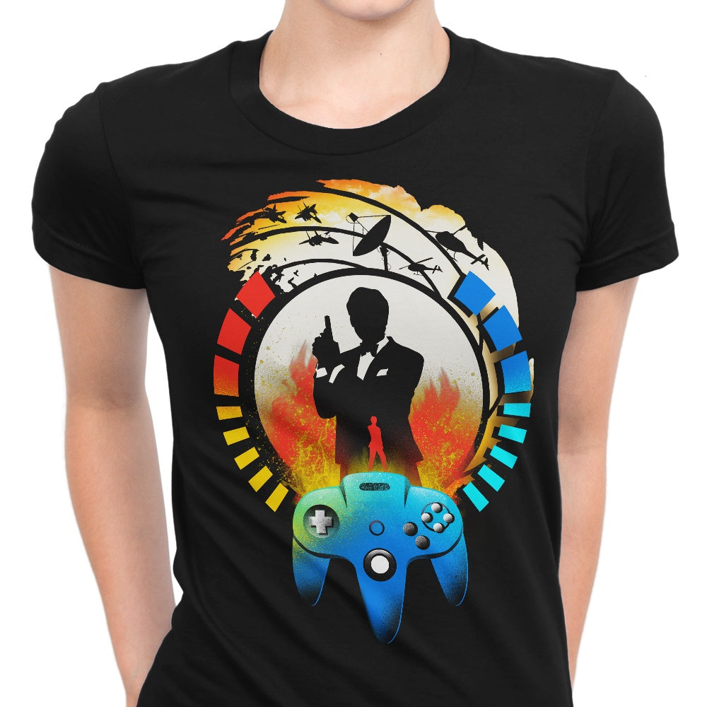 Golden Gun 64 Women's Apparel - Adult & Kids T-Shirts, Sweatshirts & Hoodies apparel design preview 1