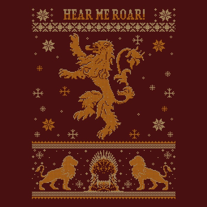 Golden Lion Sweater - Adult & Kids T-Shirts, Sweatshirts & Hoodies apparel design preview 2