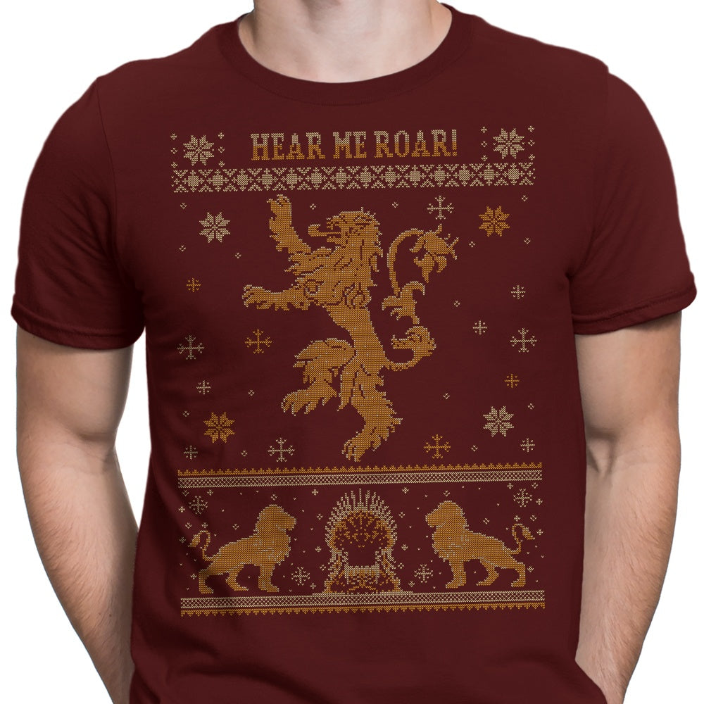 Golden Lion Sweater Men's Apparel - Adult & Kids T-Shirts, Sweatshirts & Hoodies apparel design preview 2