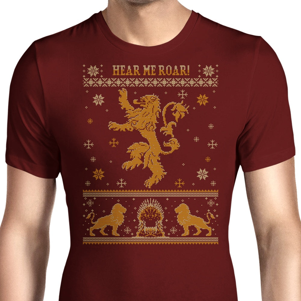 Golden Lion Sweater Men's Apparel - Adult & Kids T-Shirts, Sweatshirts & Hoodies apparel design preview 1