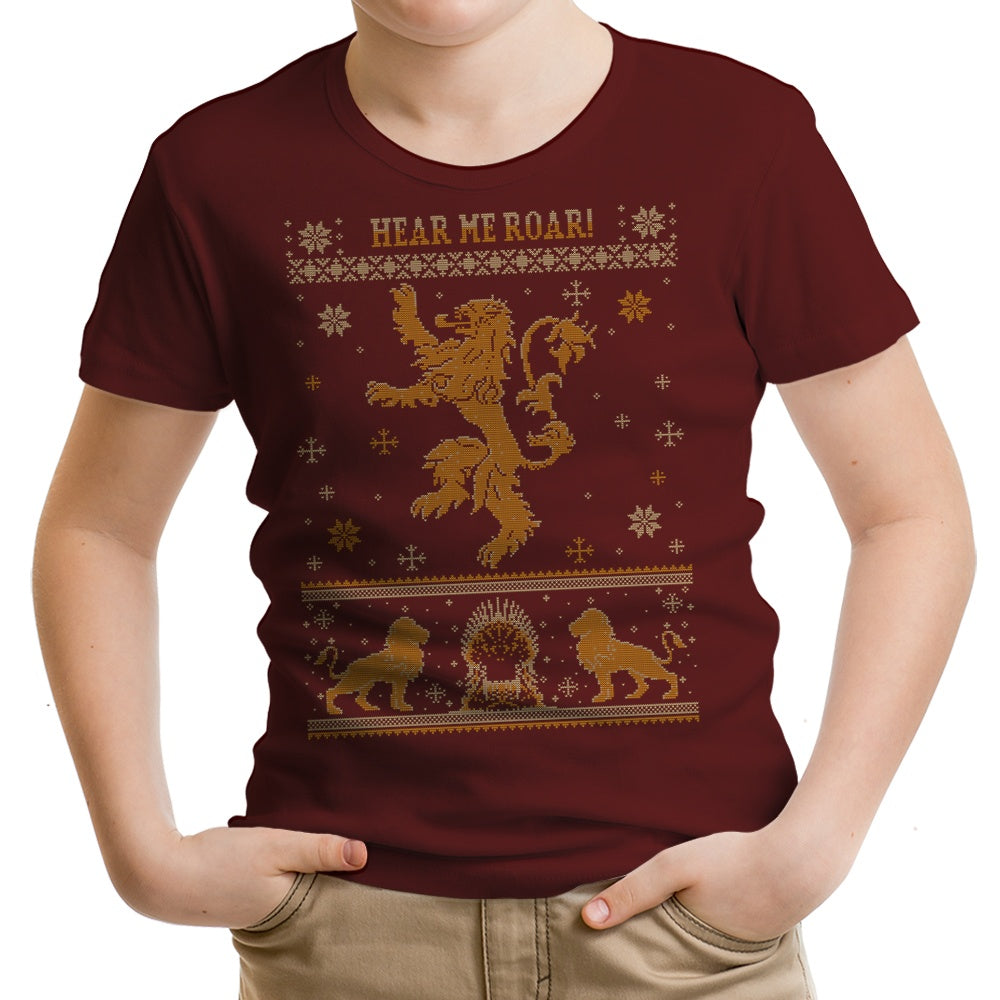 Golden Lion Sweater Youth Apparel - Adult & Kids T-Shirts, Sweatshirts & Hoodies apparel design preview 1
