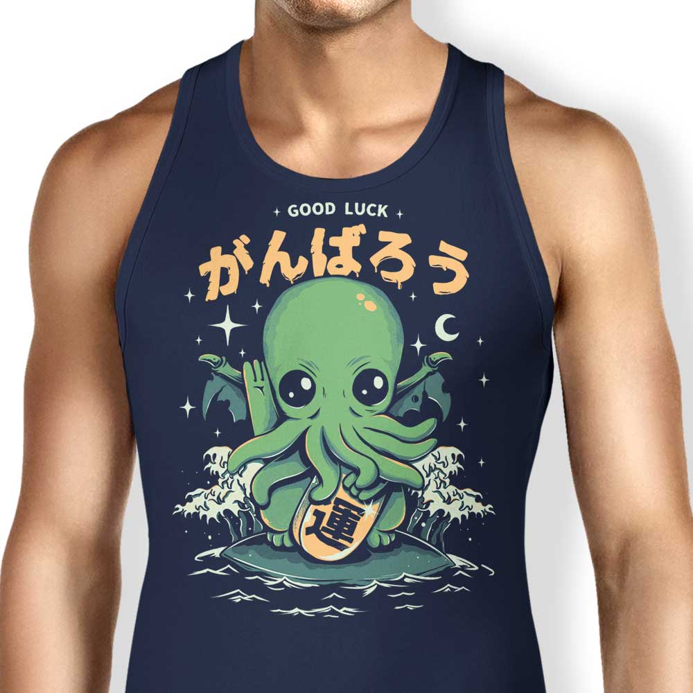 Good Luck, Cthulhu Tank Top - Adult & Kids T-Shirts, Sweatshirts & Hoodies apparel design preview 1