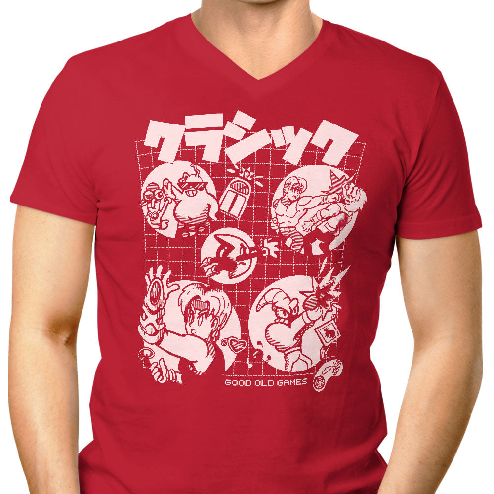 Good Old Drive Men's V-Neck - Adult & Kids T-Shirts, Sweatshirts & Hoodies apparel design preview 1