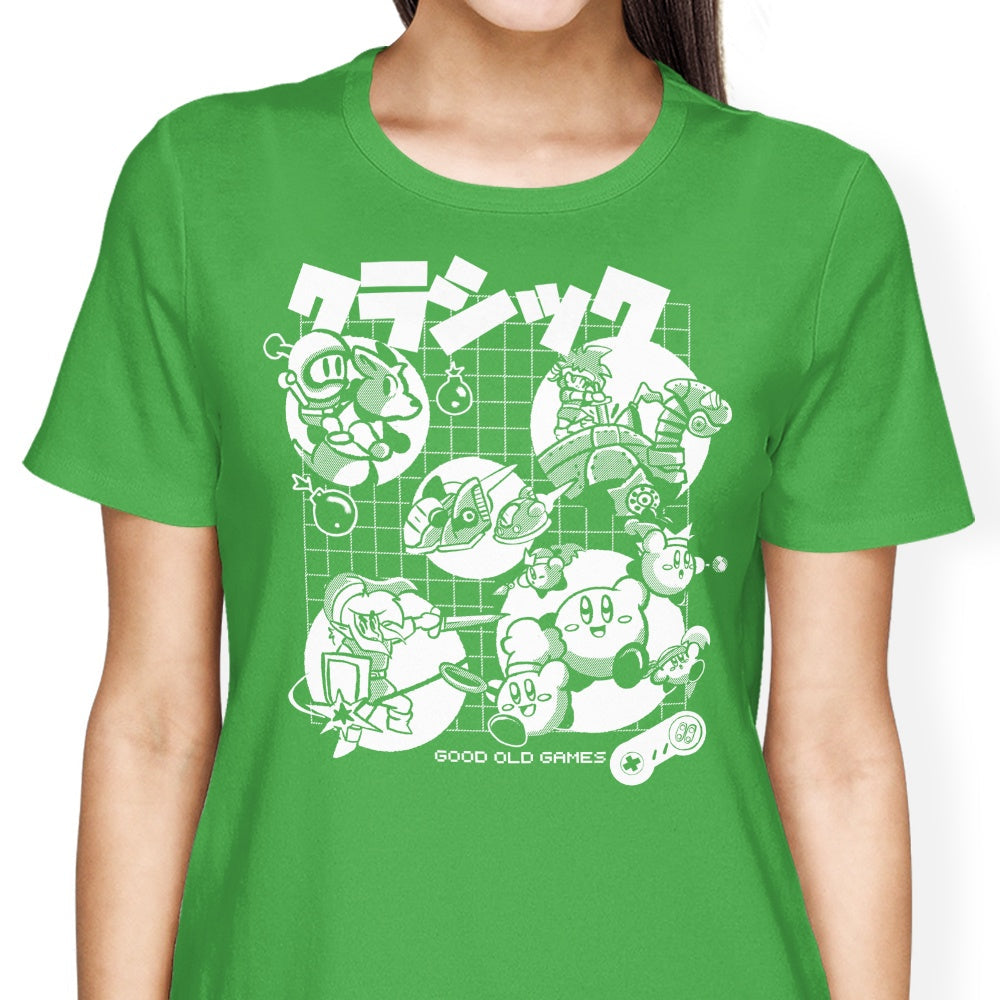Good Old Super Women's Apparel - Adult & Kids T-Shirts, Sweatshirts & Hoodies apparel design preview 1