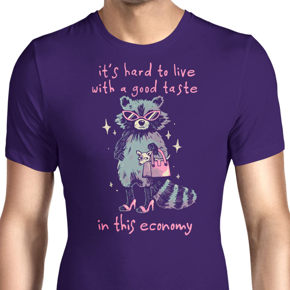 Good Taste Raccoon Men's Apparel - Adult & Kids T-Shirts, Sweatshirts & Hoodies apparel design preview 1