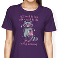 Good Taste Raccoon Women's Apparel - Adult & Kids T-Shirts, Sweatshirts & Hoodies apparel design preview 1