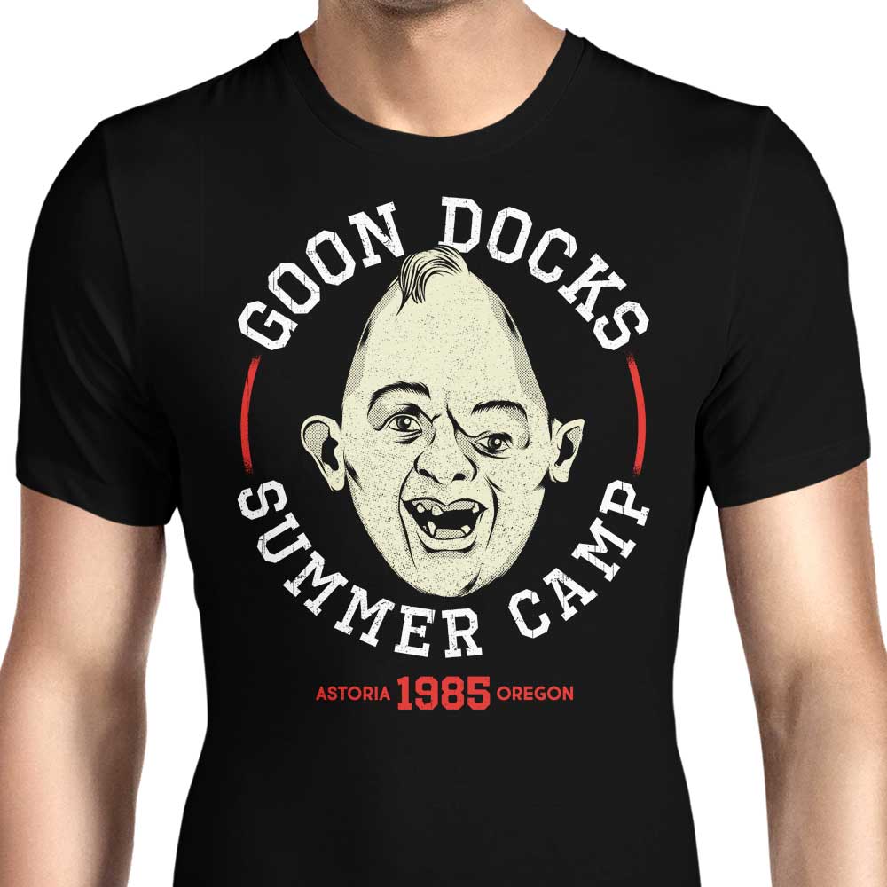 Goondocks Summer Camp Men's Apparel - Adult & Kids T-Shirts, Sweatshirts & Hoodies apparel design preview 1
