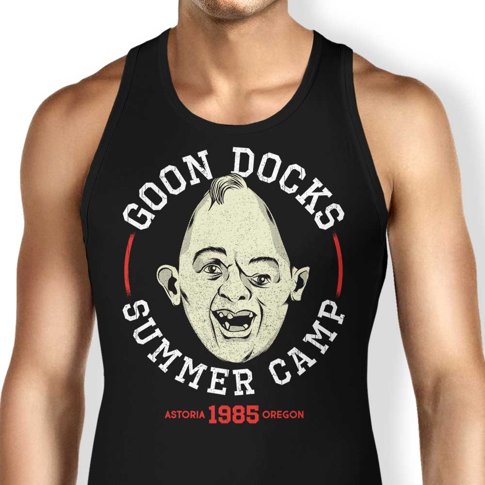 Goondocks Summer Camp Tank Top - Adult & Kids T-Shirts, Sweatshirts & Hoodies apparel design preview 1