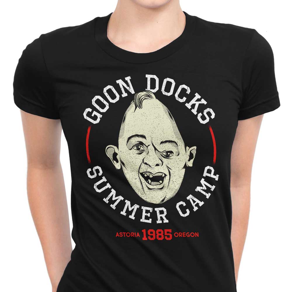 Goondocks Summer Camp Women's Apparel - Adult & Kids T-Shirts, Sweatshirts & Hoodies apparel design preview 1