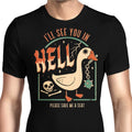 Goose Warning Men's Apparel - Adult & Kids T-Shirts, Sweatshirts & Hoodies apparel design preview 1