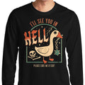 Goose Warning - Adult & Kids T-Shirts, Sweatshirts & Hoodies apparel design preview 1