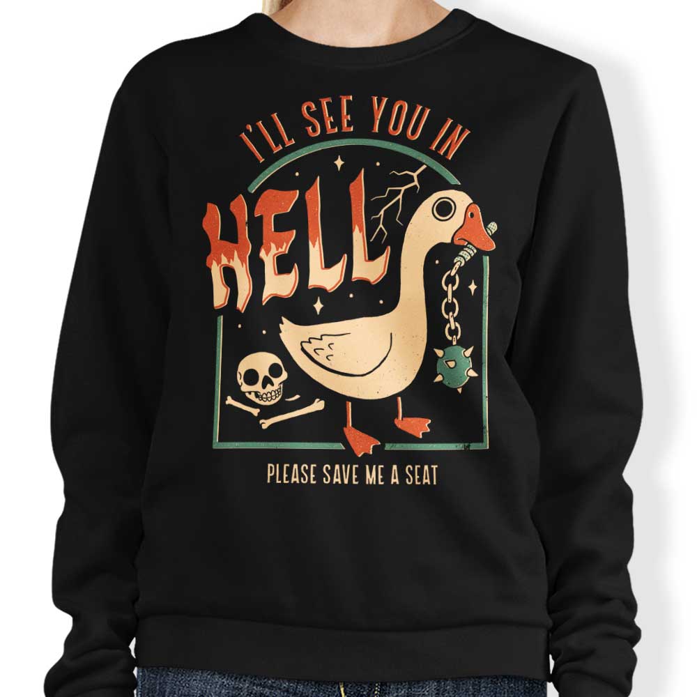 Goose Warning - Adult & Kids T-Shirts, Sweatshirts & Hoodies apparel design preview 1