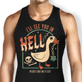 Goose Warning Tank Top - Adult & Kids T-Shirts, Sweatshirts & Hoodies apparel design preview 1