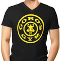 Goro's Gym Men's V-Neck - Adult & Kids T-Shirts, Sweatshirts & Hoodies apparel design preview 1
