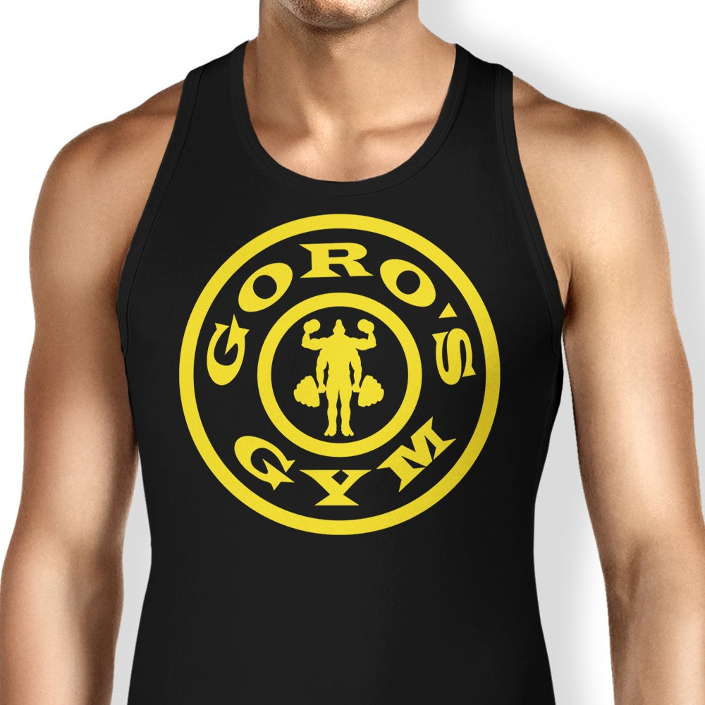 Goro's Gym Tank Top - Adult & Kids T-Shirts, Sweatshirts & Hoodies apparel design preview 1