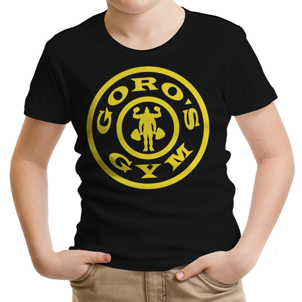 Goro's Gym Youth Apparel - Adult & Kids T-Shirts, Sweatshirts & Hoodies apparel design preview 1